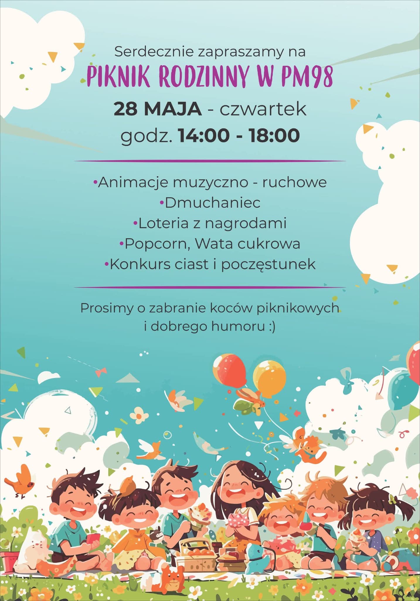 Piknik ogłoszenie